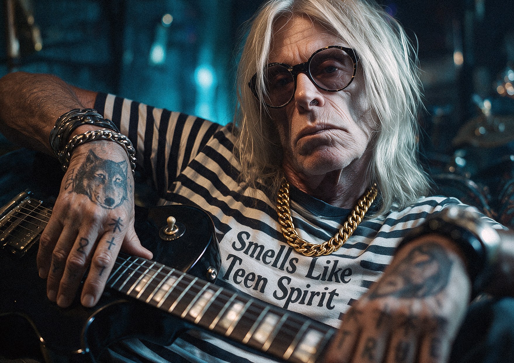 SuperRich #2, portrait photograph