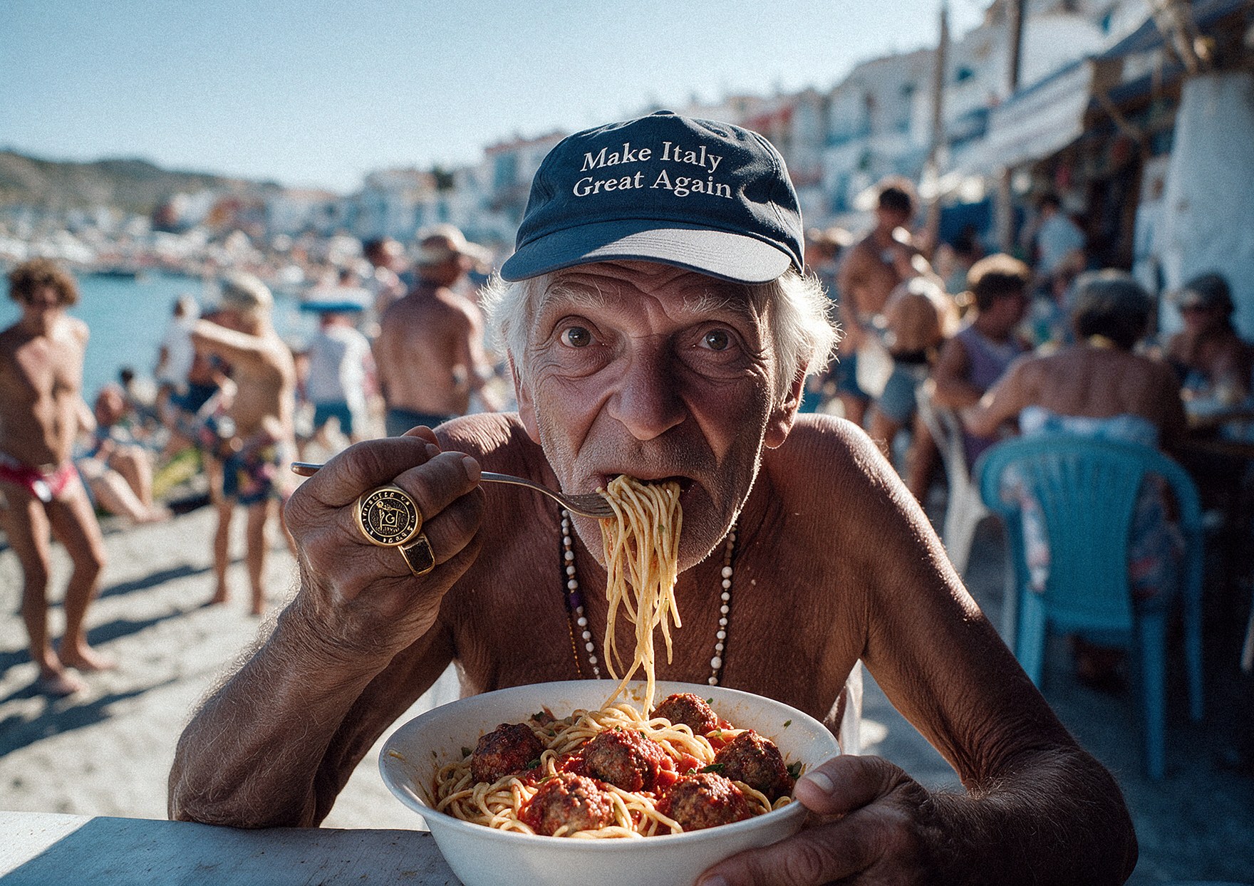 SuperRich #6, portrait photograph
